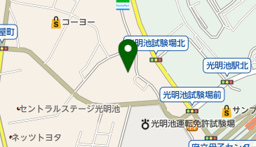 自由本舗 はなひこの地図画像