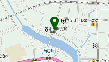 ひょうたんらーめんの地図画像