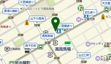ドーミーイン鹿児島の地図画像