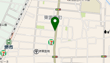 サッポロラーメン月の輪チェーン (堺店)の地図画像