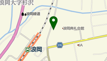 うの食堂の地図画像