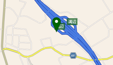 九州自動車道 溝辺PA上りの地図画像