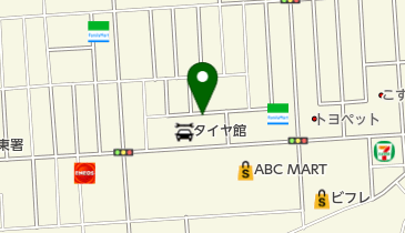 中華そば 東一の地図画像