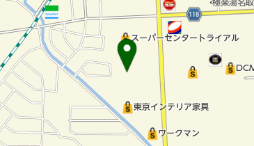 麺処 花の木の地図画像