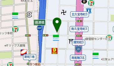 空野 南船場店の地図画像