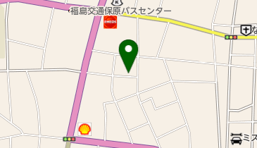 片平食堂の地図画像