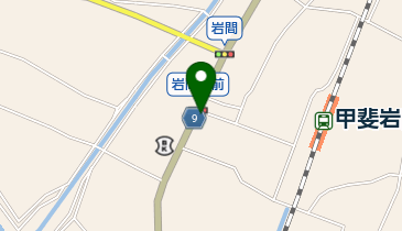 あめ家食堂の地図画像