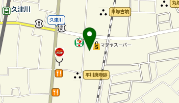 京都八百忠の地図画像