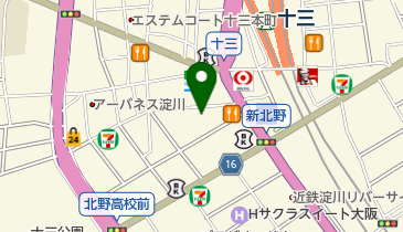 鳥味家の地図画像