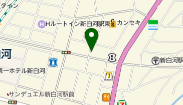 麪屋の地図画像