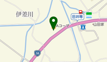 伊差川食堂 (本店)の地図画像