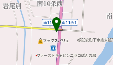 味の時計台 (倶知安店)の地図画像