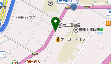 宝来軒の地図画像