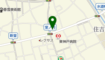 神戸屋レストラン 御影店の地図画像