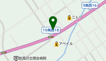 味の時計台 (岩見沢店)の地図画像