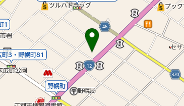 味の時計台 (江別野幌店)の地図画像