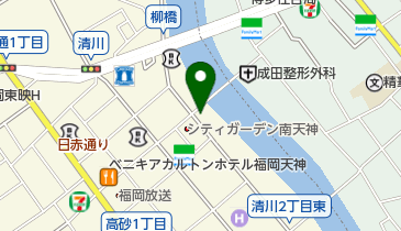 中華そば ふくちゃんの地図画像