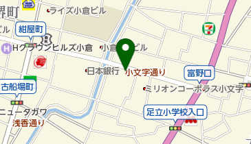 四川飯店の地図画像