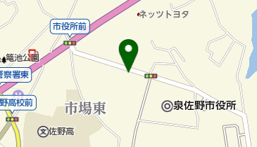 自家製うどん 天羽の地図画像