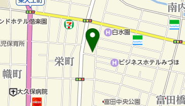 らー麺 さかたの地図画像
