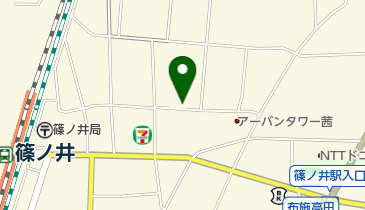 うどん とんかつの石川亭の地図画像