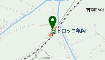 京都嵯峨野 京まつり (トロッコ亀岡駅店)の地図画像