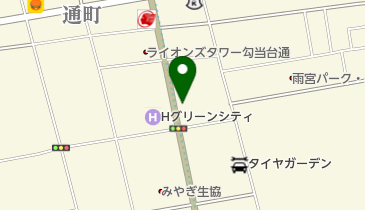 置賜屋の地図画像