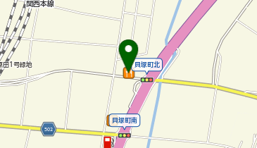 札幌ラーメン どさん子 (河原田店)の地図画像