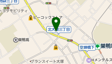 ラーメン 麺たつの地図画像