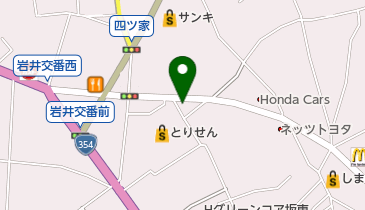 札幌ラーメン どさん子 (岩井店)の地図画像