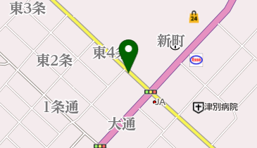 つべつ 西洋軒の地図画像