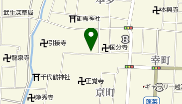 萬谷の地図画像