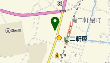 二軒屋駅前 日本料理 山口屋の地図画像