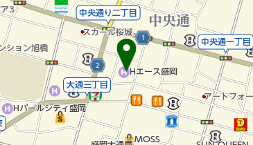 ラウンジ ルポの地図画像