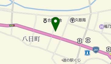 輝寿しの地図画像