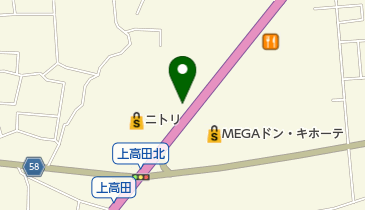 信州ラ-メン人力車 (高田店)の地図画像