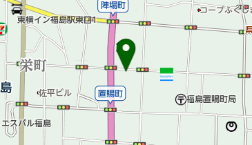 てんぷら ひら井の地図画像
