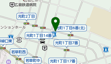 中国料理 川菜味の地図画像