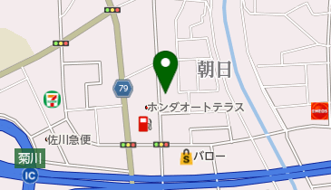 麺処 たる八 (菊川店)の地図画像