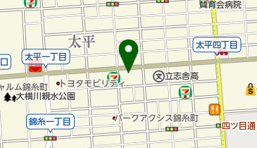 おかだや 下町ラーメンの地図画像