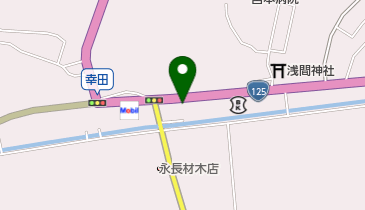 大衆食堂 美よしの地図画像