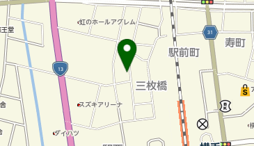 中華そば 八兵衛の地図画像