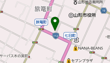 自家製麺 大器の地図画像