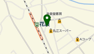 食堂石垣の地図画像