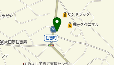 中華そば よし川家の地図画像