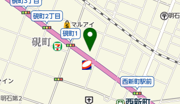 らぁ麺 しんの地図画像