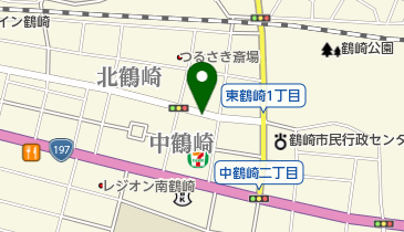 ラーメン七七七の地図画像