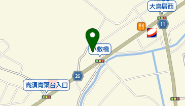 元祖辛麺屋  桝元 (若松大鳥居店)の地図画像