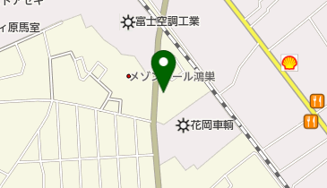 青山餃子房の地図画像