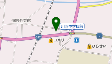 BANBAN食堂の地図画像